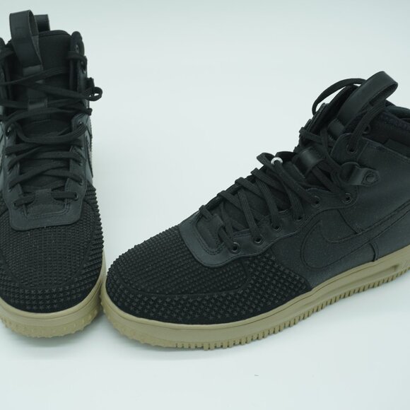 Nike Lunar Force 1 Duckboot Black Neutral Olive DZ5320-001 Men's 14 - Picture 1 of 7